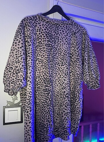 40 Beden çeşitli Renk Leopar Desenli Ragdoll Tunik