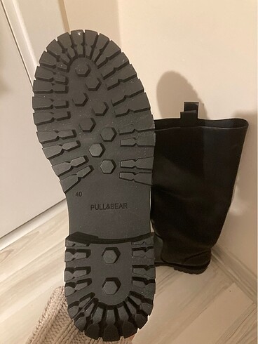 40 Beden siyah Renk Pull and Bear siyah çizme