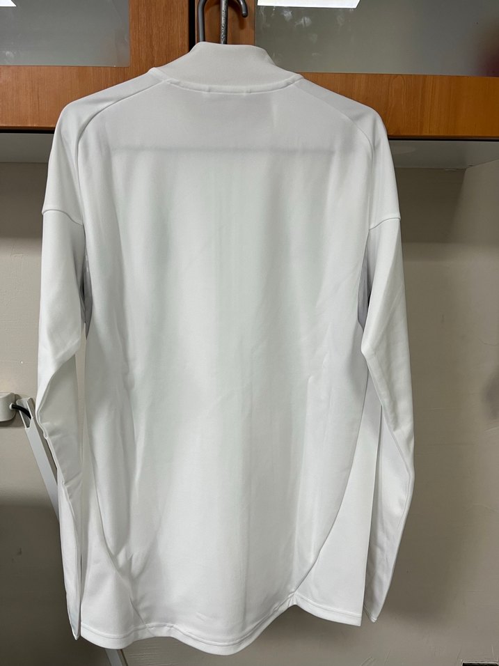 BJK Beyaz Fermuarlı Erkek Sweatshirt - Görsel 3