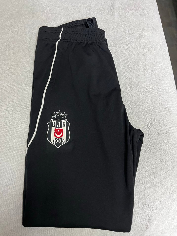 Siyah Nakışlı Erkek Outdoor Eşofman Altı - Görsel 3