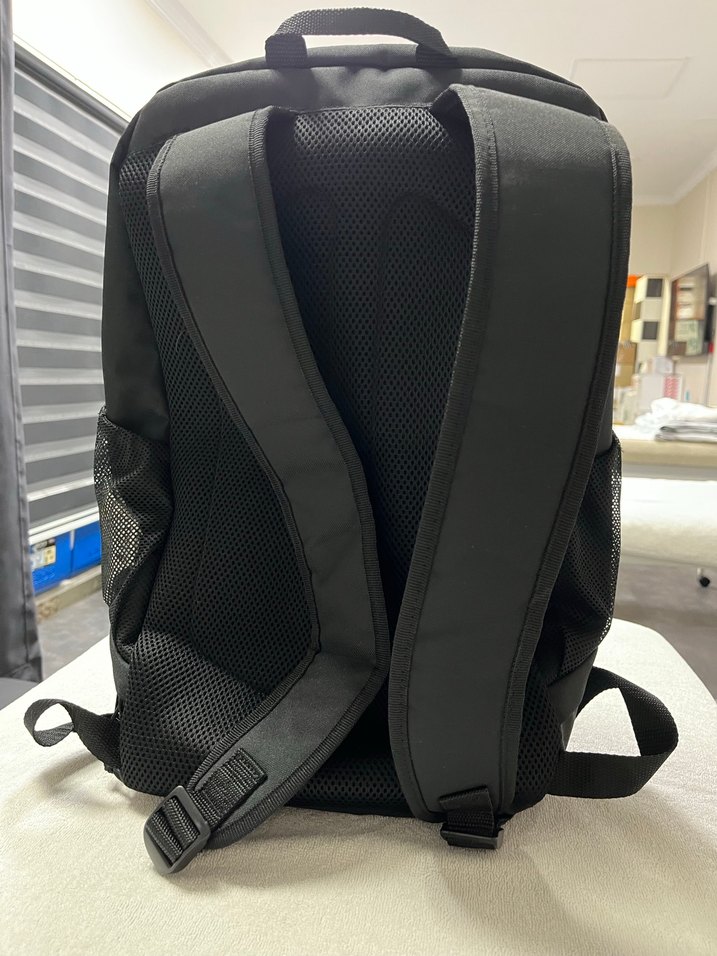 Erkek Siyah Fermuarlı Sırt Çantası - Görsel 3