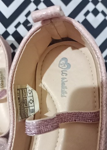 Kız Çocuk Pembe Bantlı Babet Ayakkabı - Görsel 2