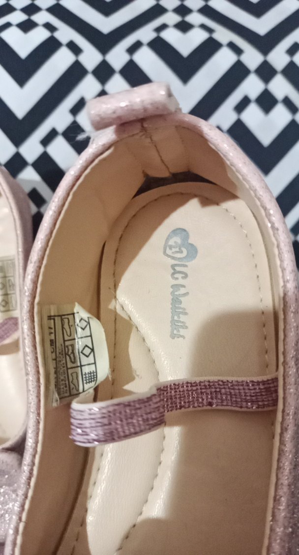 Kız Çocuk Pembe Bantlı Babet Ayakkabı - Görsel 2