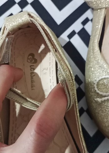 Kız Çocuk Bej Balerin Ayakkabı - Görsel 2