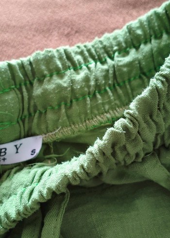 Yeşil Keten takım ikili - Görsel 6