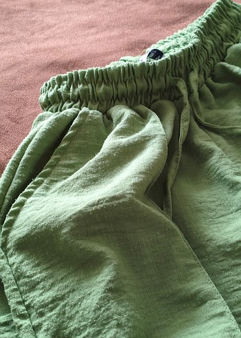 Yeşil Keten takım ikili - Görsel 5