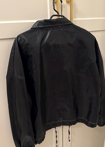 Siyah Kadın İnce Ceket - Görsel 4