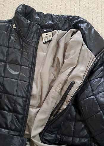 Nike Siyah Deri çocuk Mont