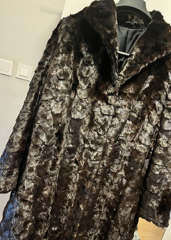 Hakiki vizon kürk vintage - Görsel 3