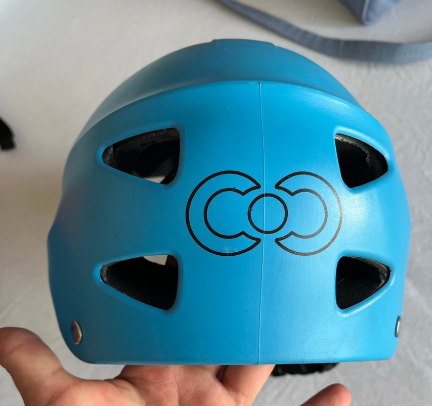 Paten için mavi Kask, Ayarlanabilir Mekanizma - Görsel 3