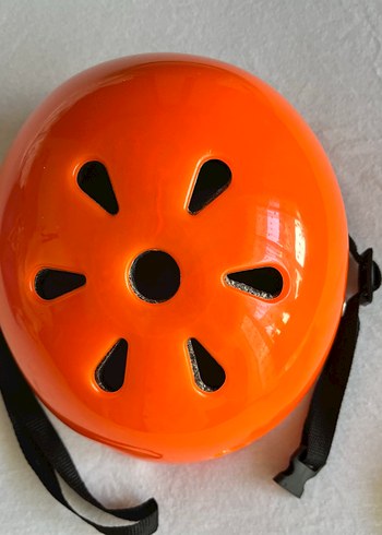 Turuncu paten için Kask - Görsel 3