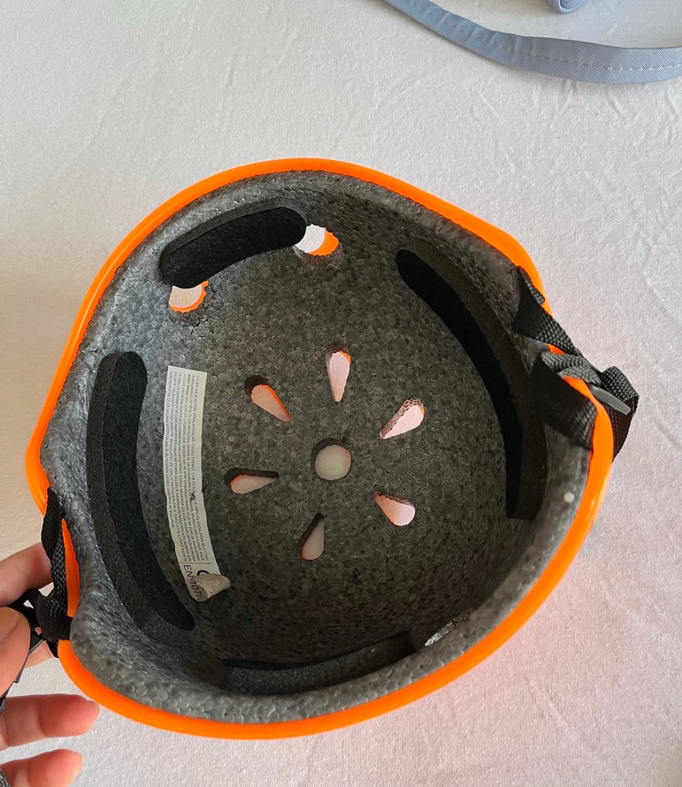 Turuncu paten için Kask - Görsel 5