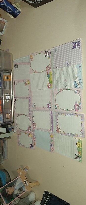 Sanrio not kağıdı 20 adet (freebies)
