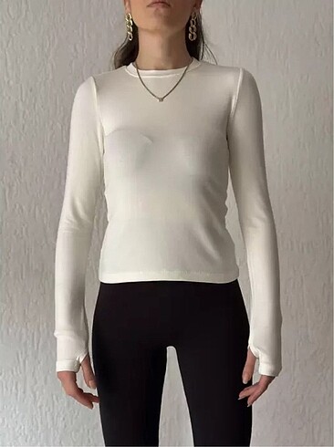 OYSHO PARMAK GEÇMELİ BODY