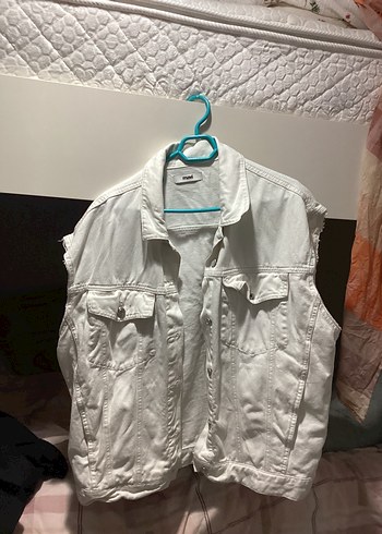 Mavi Kolsuz Denim Ceket - Görsel 2