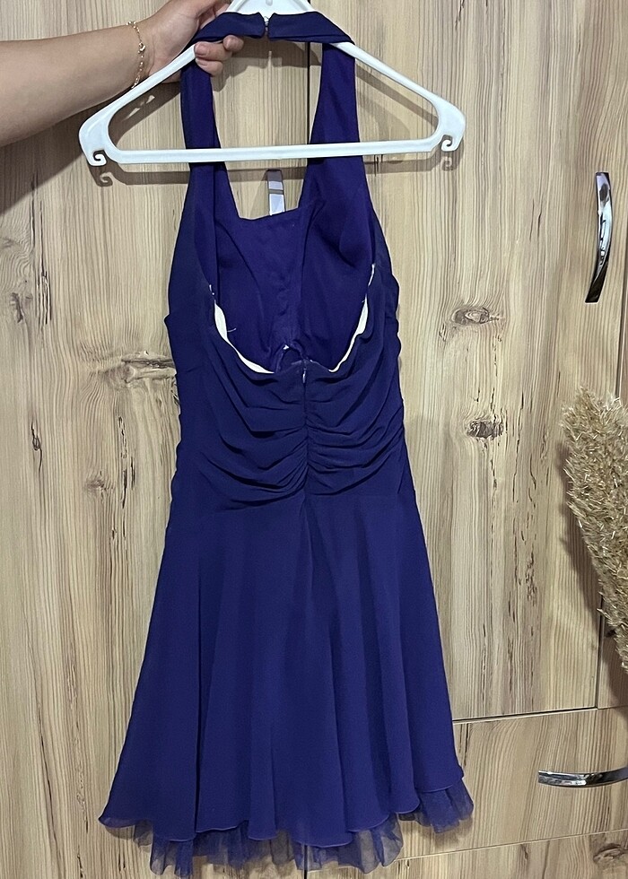 Mor elbise - Görsel 2