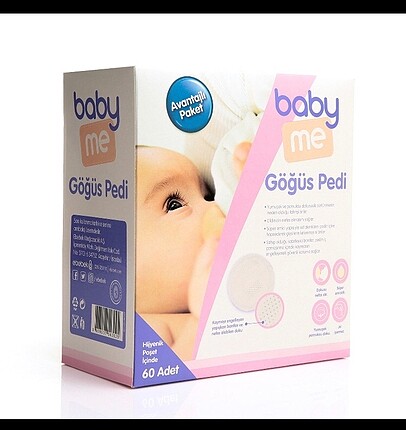 Göğüs Pedi BabyMe 2 paket