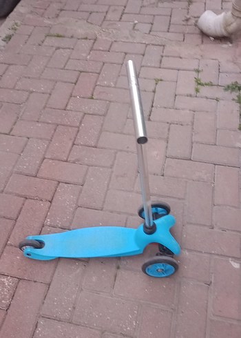 Renkli Mavi Çocuk Scooter'ı - Görsel 3