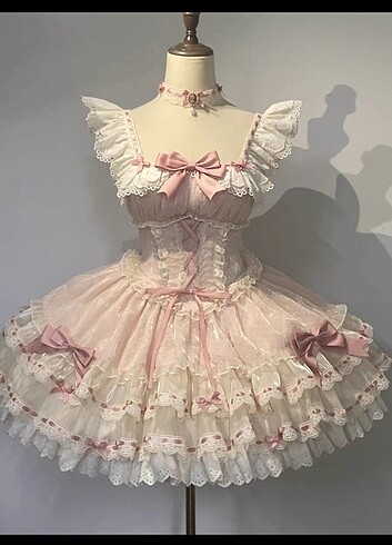 Lolita babydoll elbise