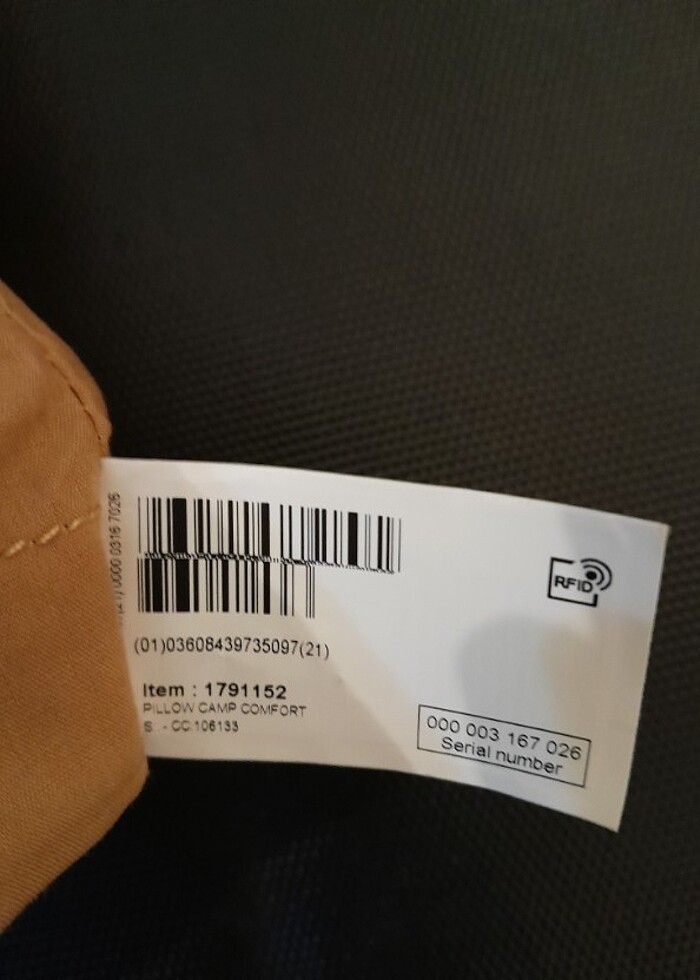 Decathlon kamp yastığı  - Görsel 4