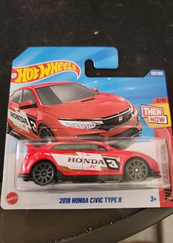 2018 Honda Civic Type R Kırmızı Oyuncak Araba