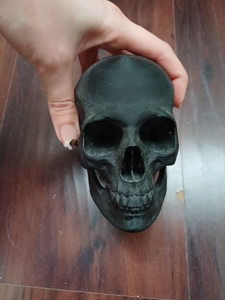 Dekoratif Siyah Kafatası - Görsel 2