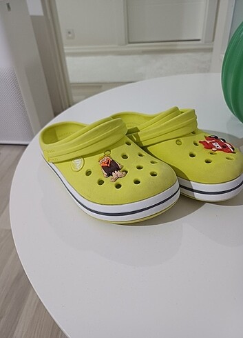 Crocs sarı terlik