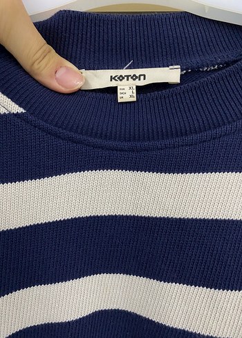 xl Beden Koton Kadın Triko Kazak