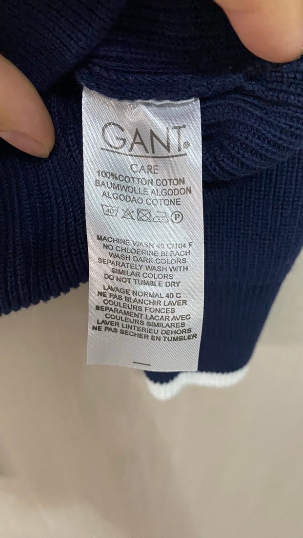 Gant Lacivert Kazak Erkek — görsel 6/7