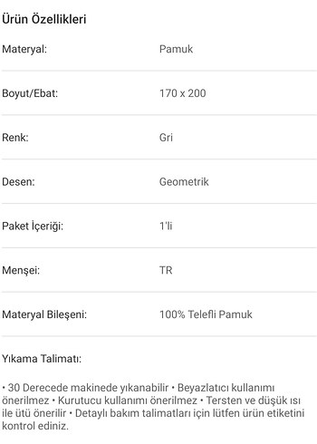 Elart Gri Düz Desen Koltuk Örtüsü - Görsel 3