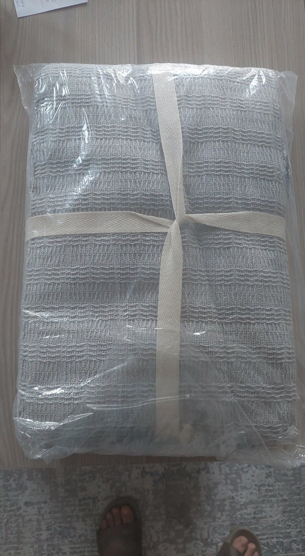 Elart Gri Düz Desen Koltuk Örtüsü - Görsel 5