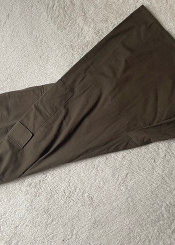 Kadın Kahverengi Bol Kesim Uzun Etek - Görsel 2