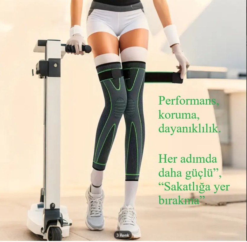 Tek adet dizlik sağlıklı yürüyüş desteklem - Görsel 2