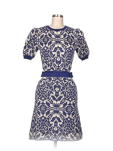 Vintage Love Kısa Elbise %70 İndirimli.