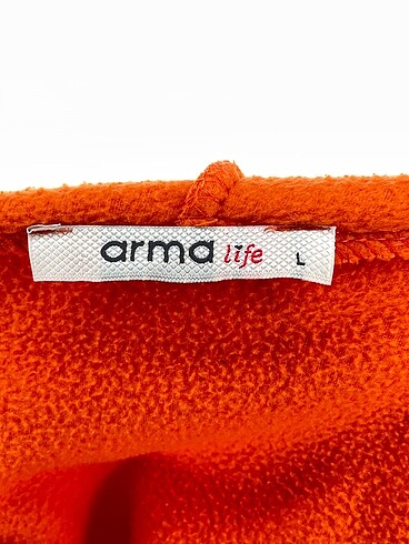 l Beden turuncu Renk Armalife Sweatshirt %70 İndirimli.