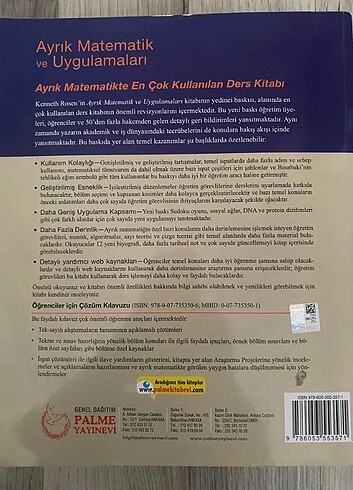  Ayrık Matematik uygulamaları 