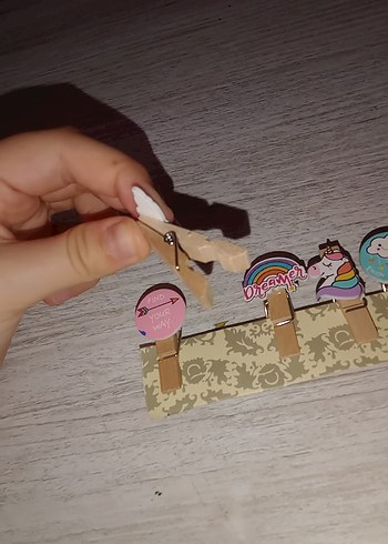 Beşli tatlı mandal seti - Görsel 4