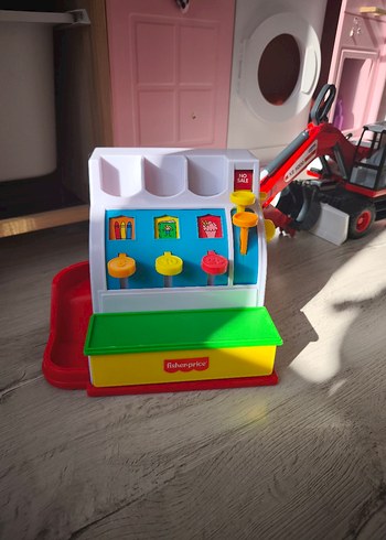 Fisher Price Renkli Fisher-Price Eğitici Oyuncak Kasa