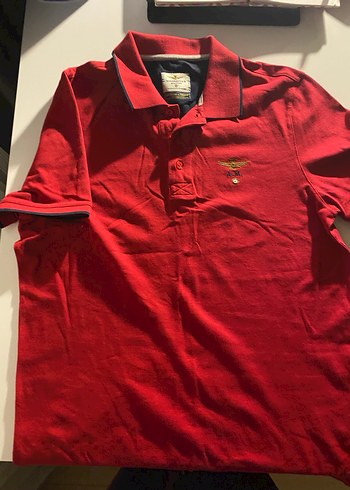 Kırmızı Erkek Polo Yaka Kısa Kollu Tişört - Görsel 4