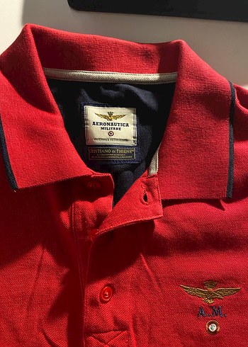 Kırmızı Erkek Polo Yaka Kısa Kollu Tişört - Görsel 3