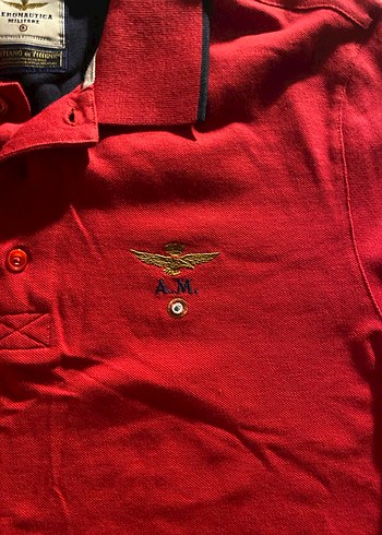 Kırmızı Erkek Polo Yaka Kısa Kollu Tişört - Görsel 2