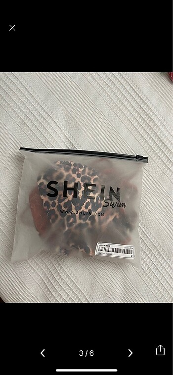 m Beden Leopar Desenli Bikini Takımı