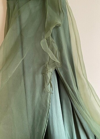 Yırtmaçlı Abiye elbise - Görsel 5