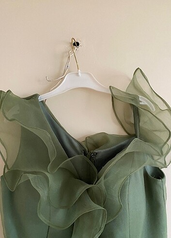 Yırtmaçlı Abiye elbise - Görsel 6