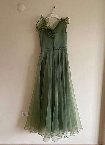 Yırtmaçlı Abiye elbise - Görsel 9