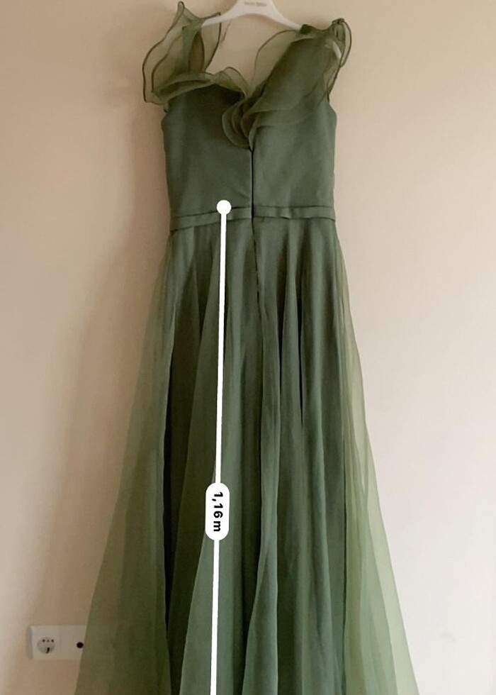 Yırtmaçlı Abiye elbise - Görsel 2