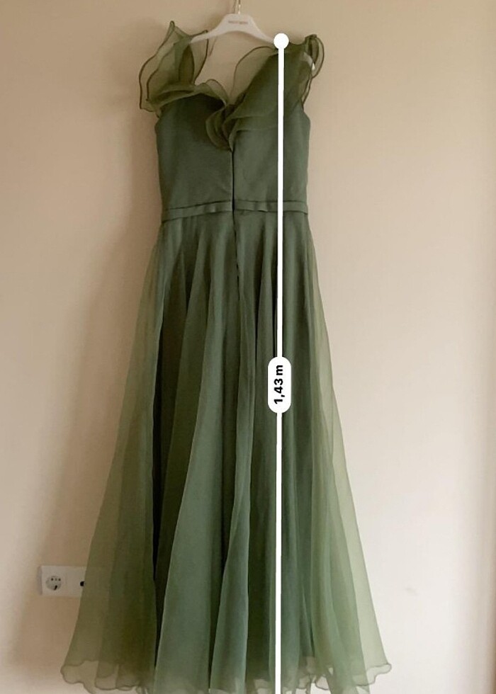 Yırtmaçlı Abiye elbise - Görsel 3