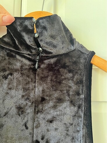 xs Beden Vintage Kadife Elbise