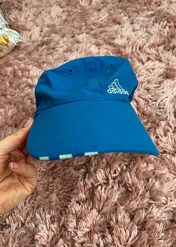 Mavi Vintage Adidas Şapka - Görsel 2