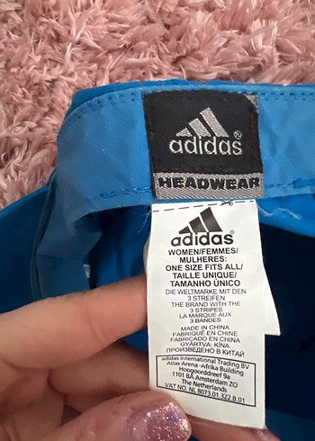 Mavi Vintage Adidas Şapka - Görsel 3